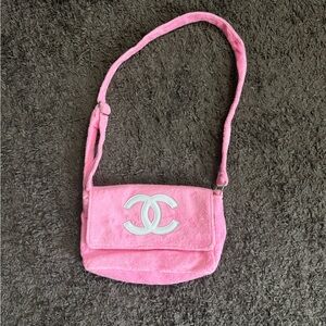 Pink Plush Precision Messenger bag